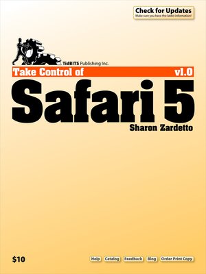 cover image of Take Control of Safari 5